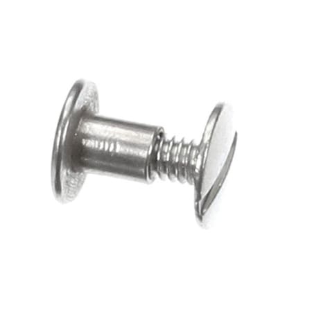 Delfield Screw, Post, Aluminum, 1 /4 6320260